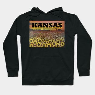 Kansas sunflowers Hoodie